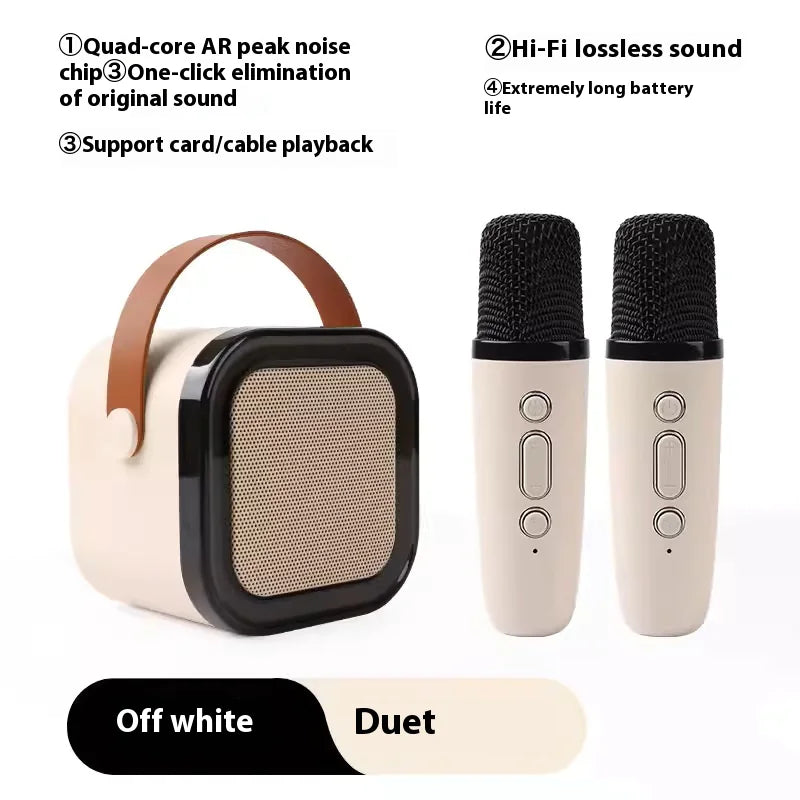 Wireless Bluetooth Mini Microphone & KTV Machine