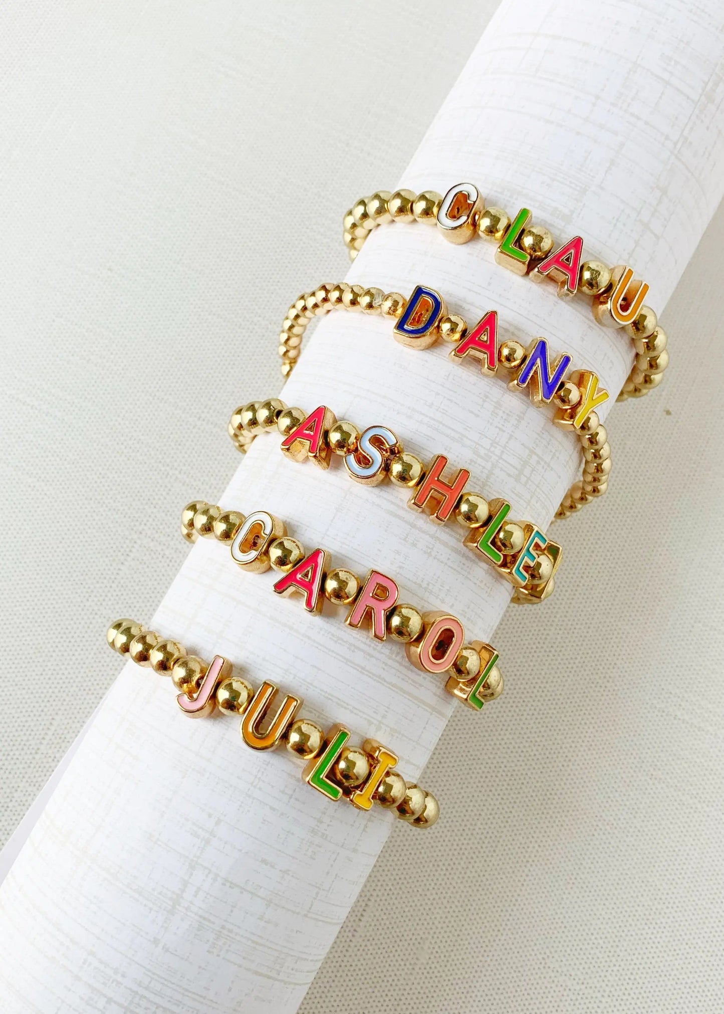 Personalized Stack Bracelet Set