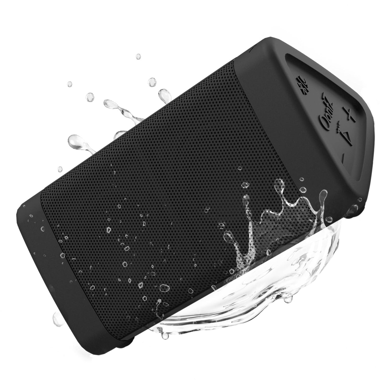 OontZ Shower Plus Edition Bluetooth Speaker, IPX7 Waterproof Portable Wireless Speaker, up to 100 unobstructed feet Wireless Range