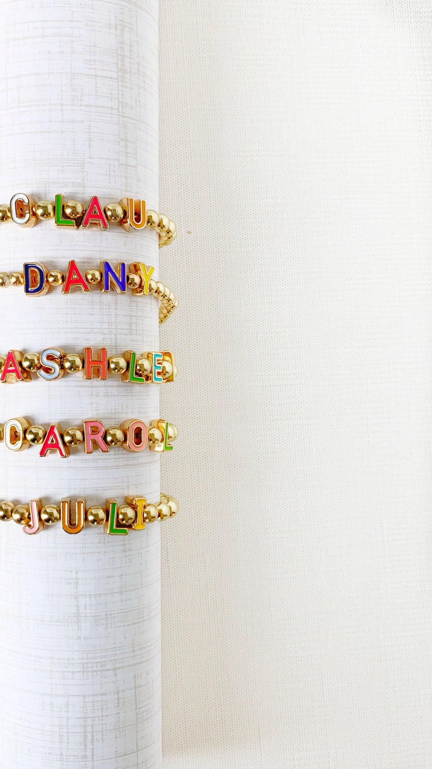 Personalized Stack Bracelet Set