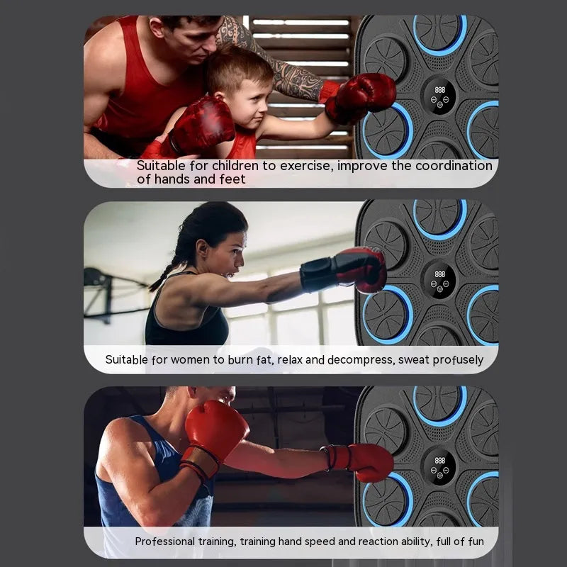 Music Boxing Target Wall Fitness Equipment