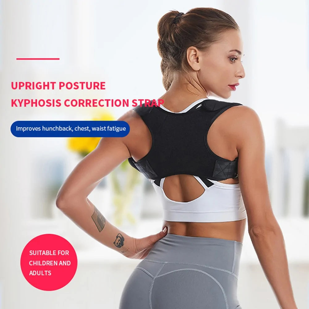 Posture Corrector Adjustable Back Support Belt